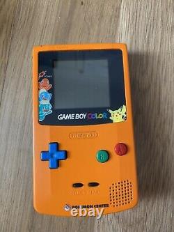 Nintendo Game Boy Color Console Orange x Blue Pokemon Centre