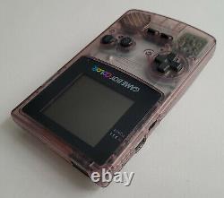 Nintendo Game Boy Color Console Violet Transparent PAL EUR