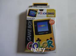 Nintendo Game Boy Color Console Yellow GBC CGB-001 2001 Free Shipping From Japan