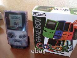 Nintendo Game Boy Color Fixed as New + Box + Stand + Game