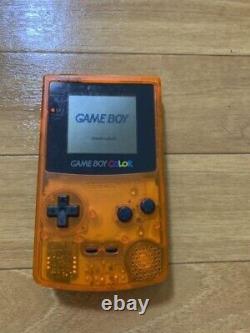 Nintendo Game Boy Color Fukuoka Daiei Hawks Championship limited orange USED JP