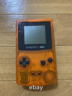 Nintendo Game Boy Color Fukuoka Daiei Hawks Championship limited orange USED JP