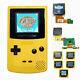 Nintendo Game Boy Color Gbc Backlight Backlit Brighter Dandelion Yellow