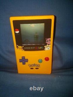 Nintendo Game Boy Color GBC Frontlight Front Light Frontlit Mod Pokemon Yellow