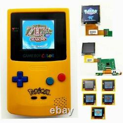 Nintendo Game Boy Color GBC System Backlight Backlit Brighter Mod Pokemon