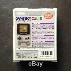 Nintendo Game Boy Color Gbc Neotones Ice Trasparente Jap Con Scatola E Manuale