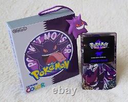 Nintendo Game Boy Color Gengar Haunter Pokemon OLED IPS Screen USB-C Retro GBC