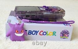 Nintendo Game Boy Color Gengar Haunter Pokemon OLED IPS Screen USB-C Retro GBC