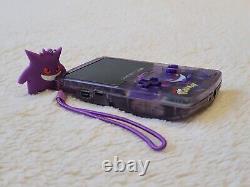 Nintendo Game Boy Color Gengar Pokemon Laminated IPS Screen Retro GBC Gameboy