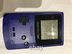 Nintendo Game Boy Color Grape And Zelda Links Awakening DX