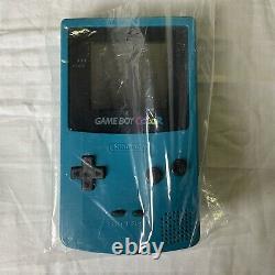 Nintendo Game Boy Color Handheld Game Console Teal All Original Open Box CIB