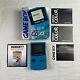 Nintendo Game Boy Color Handheld Game Console Teal Complete In Box Cib