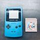 Nintendo Game Boy Color Handheld Game Console Teal. + Little Mermaid Game