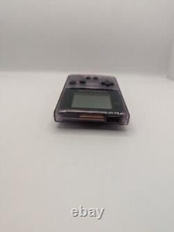 Nintendo Game Boy Color Handheld System Atomic Purple With Games