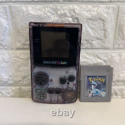 Nintendo Game Boy Color Handheld System Clear Purple (CGB-001)