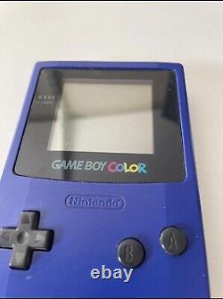 Nintendo Game Boy Color Handheld System Grape Purple Colour Boxed