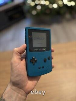 Nintendo Game Boy Color Handheld System Teal with Pokémon