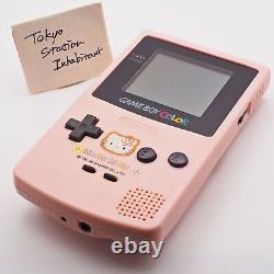 Nintendo Game Boy Color Hello Kitty Limited Edition Japan OEM TESTED WORKING