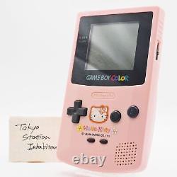 Nintendo Game Boy Color Hello Kitty Limited Edition Japan OEM TESTED WORKING