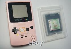 Nintendo Game Boy Color Hello Kitty Pink Limited console boxed system US Seller