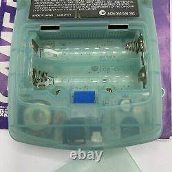 Nintendo Game Boy Color Ice Blue 100% OEM With Manual MATCHING SERIAL Works RARE