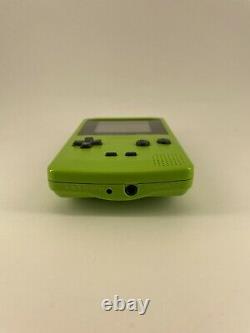 Nintendo Game Boy Color Kiwi Green Launch Edition Tested Works Console CGB-001