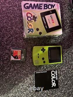 Nintendo Game Boy Color Kiwi Handheld System