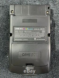 Nintendo Game Boy Color LIGHT Black/Gold BennVenn Freckleshack