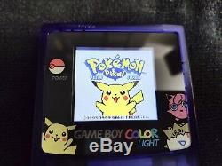 Nintendo Game Boy Color LIGHT Pokemon BennVenn FreckleShack LCD