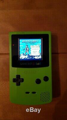 Nintendo Game Boy Color McWill LCD + 1W speaker mod from CALAXO CONSOLES