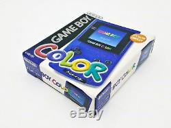 Nintendo Game Boy Color Midnight Blue Boxed Toy's R us LE Japan Import