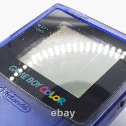 Nintendo Game Boy Color Midnight Blue Toys R Us in Box Japan Limited Edition CIB