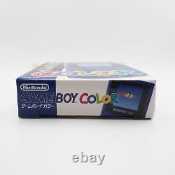 Nintendo Game Boy Color Midnight Blue Toys R Us in Box Japan Limited Edition CIB