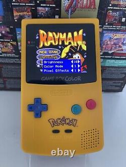 Nintendo Game Boy Color OLED IPS Screen Retro Gameboy Pokémon 2024 Amoled