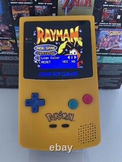 Nintendo Game Boy Color OLED IPS Screen Retro Gameboy Pokémon 2024 Amoled