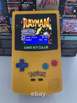 Nintendo Game Boy Color OLED IPS Screen Retro Gameboy Pokémon 2024 Amoled