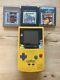 Nintendo Game Boy Color Pikachu Edition Games Included Dk Game- Sound Issue