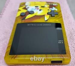 Nintendo Game Boy Color Pikachu Edition IPS Display