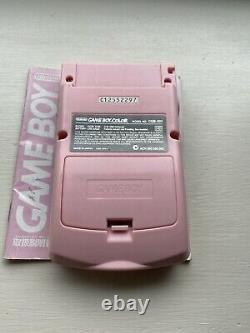 Nintendo Game Boy Color Pink Handheld System