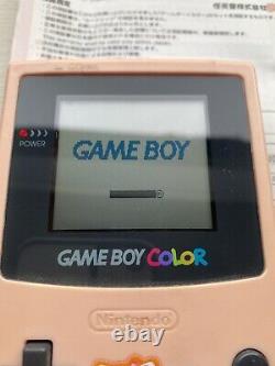 Nintendo Game Boy Color Pink Handheld System