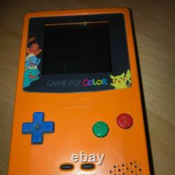 Nintendo Game Boy Color Pokemon Center 3rd Anniversary Limited Edition /Orange