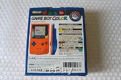 Nintendo Game Boy Color Pokemon Center 3rd Anniversary ORANGE Japanese Rare Box