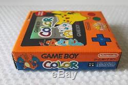 Nintendo Game Boy Color Pokemon Center 3rd Anniversary ORANGE Japanese Rare Box