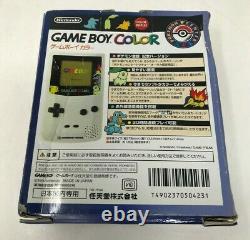 Nintendo Game Boy Color Pokemon Center Gold Silver Edition Brand New in Box Read
