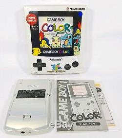 Nintendo Game Boy Color Pokémon Center Gold Silver Handheld System GBC RARE LNC
