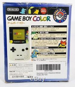 Nintendo Game Boy Color Pokémon Center Gold Silver Handheld System GBC RARE LNC