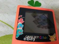 Nintendo Game Boy Color Pokemon Center Limited Edition 3rd Anniversary Orange