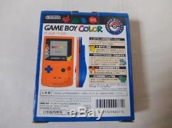 Nintendo Game Boy Color Pokemon Center Limited Rare! Orange Used Japan import JP