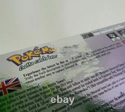 Nintendo Game Boy Color Pokemon Crystal Version GB Authentic 100% Original
