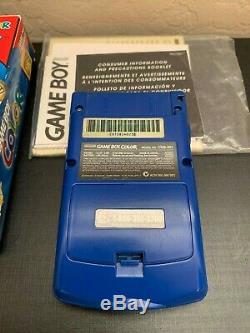 Nintendo Game Boy Color Pokemon Edition Yellow Handheld System Complete Box CIB